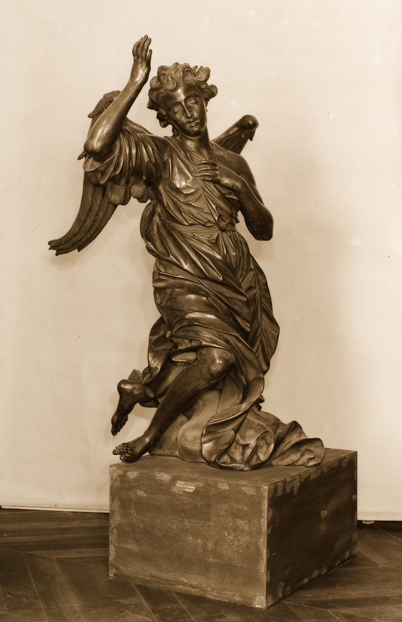 Carlo Berretta detto il Berrettone, Statua in bronzo di angelo, Novara, S. Gaudenzio, AFFTM 242 6103